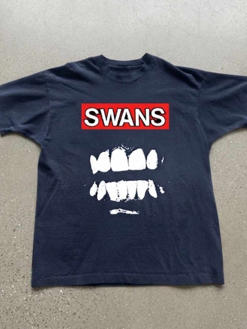 Alternative Swans Band Graphic Cotton Gildan T-Shirt